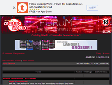 Tablet Screenshot of forum.cruisingworld.ch